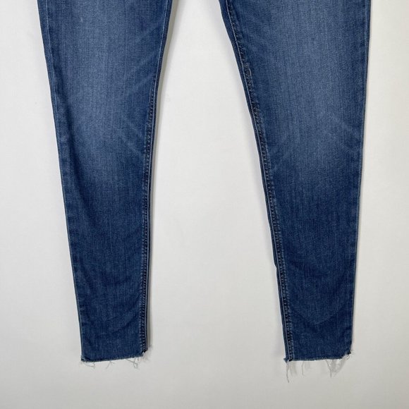 Rag and Bone Cate Mid Rise Skinny Jeans Women’s Size 26 Frayed - Picture 3 of 9
